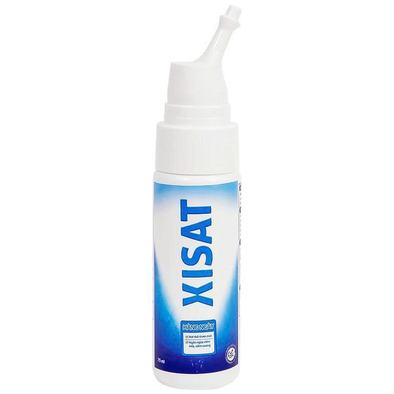 Xịt mũi xisat xanh cho người lớn (chai 75ml)