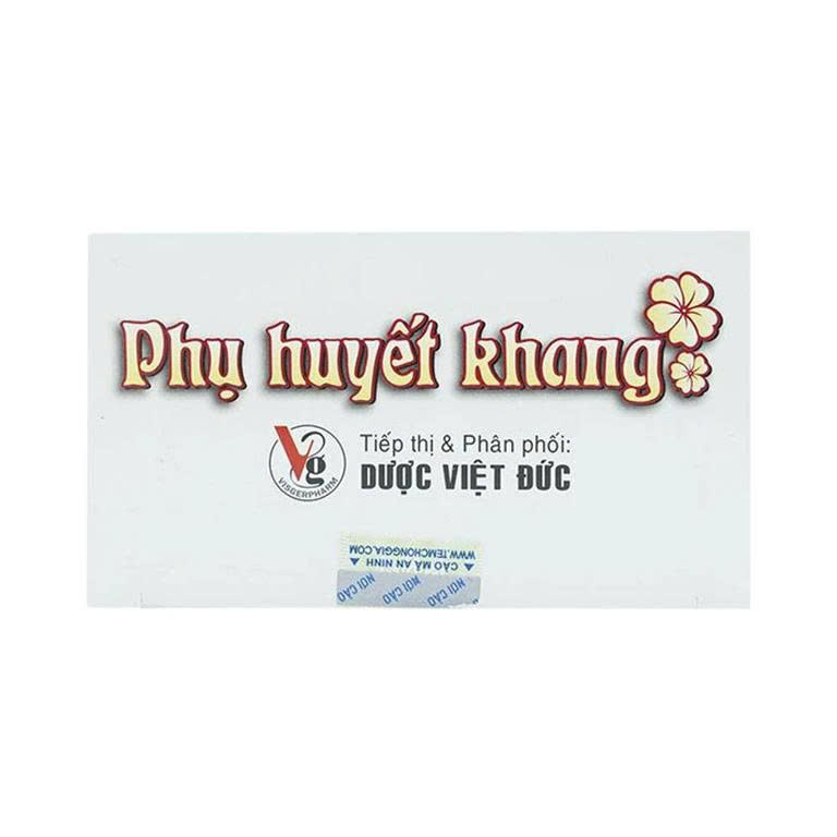 Phụ huyết khang dược việt đức (Hộp 50 viên)